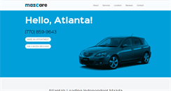 Desktop Screenshot of mazcare.com